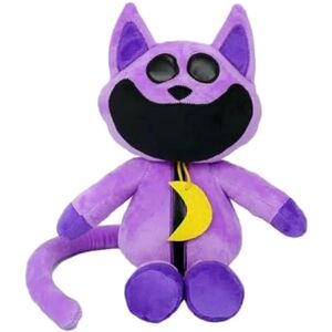 FMYSJ Nyt Smiling Critters Plys Legetøj, Funny Smiling Critters Pillow,smiling Critters Plys Catnap Plys F (FMY) Purple