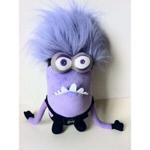 FMYSJ Minions Collection Despicable Me Purple Plush Toy Doll (FMY) Two-eyes
