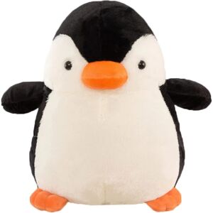 FMYSJ Pingvin udstoppet dyr baby pingvin plys sød legetøjsdukke til piger, drenge, 11 tommer (FMY)