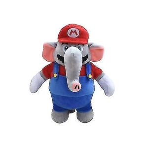 FMYSJ Super Mario Elephant Elephant Mario Elephant Luigi Plys Dukke (FMY) Elephant Mario