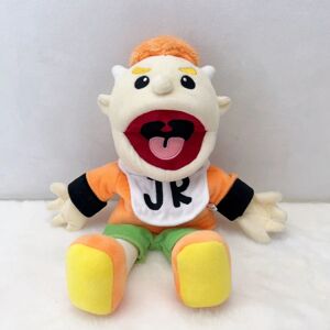 FMYSJ Jeffy hånddukke dreng Joseph Cody blødt plys legetøj dukke aftagelig mund børnegave (FMY) Junior 40cm
