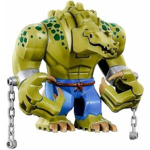 FMYSJ Batman Crocodile Killer 10,5 cm figurblokke Konstruktion Byggesten Legetøjsgave (FMY) Riot