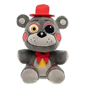 Fnaf Five Nights At Freddy's Pizza Grey Lefty Freddy Plys figurlegetøj 20 cm