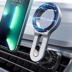 Heyone til iPhone 15 MagSafe Bilholder, Biltelefonholdere til iPhone, [Nem installation] Håndfri magnetisk telefonholder til bil, Passer