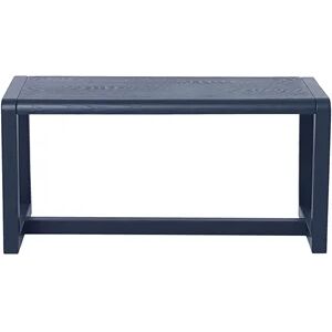 Ferm Living Little Architect Bench 30x62 cm - Dark Blue