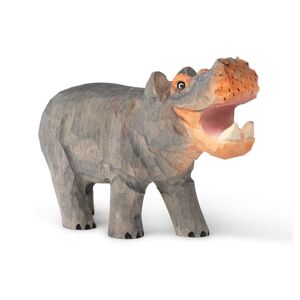 Ferm Living Animal Hand-Carved H: 10,5 cm - Hippo