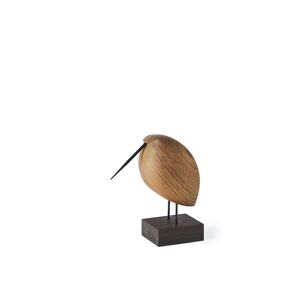 Warm Nordic Beak Bird Lazy Snipe 14x15,5 cm - Olieret Teak