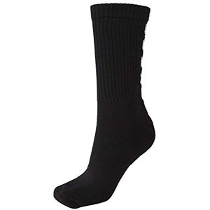 hummel Children's Fundamental 3 Pack Sock, Black, 8 – 22 – 11/2001