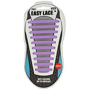 Easy laces Silicone Shoelaces, purple