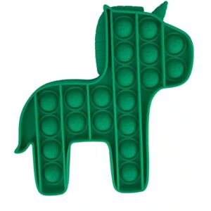 Satana Fidget Toys - Pop It Bubbles - Enhjørning Pony (Flere Farver) (Farve: Grøn)