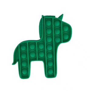 Satana Fidget Toys - Pop It Bubbles - Enhjørning Pony (Flere Farver) (Farve: Grøn)