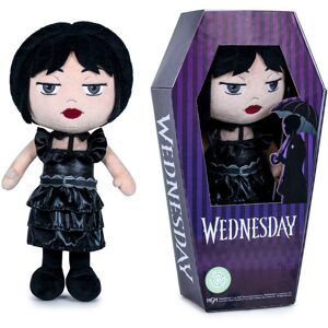 Wednesday Addams Bamse i Kjole - 32 Cm. Bamser&Tøjdyr