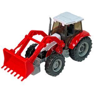 Legbilligt.dk Traktor Med Grab - Rød Traktorer Og Tilbehør