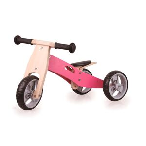 Magni Pink 2-i-1 Balancecykel Løbecykel / Gåvogne