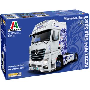 Italeri Mercedes Benz Actros Mp4 Show Truck - 1:24 Lastbiler Og Trailere Modelbyggesæt