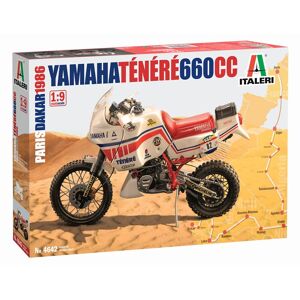 Italeri Yamaha Tenere 660 Cc 1986 Paris Dakar - 1:9 Byggesæt - Biler / Motorcykler Modelbyggesæt