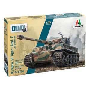 Italeri Pz.Kpfw. Vi Tiger I Ausf. E - 1:35 Militær Køretøjer Modelbyggesæt