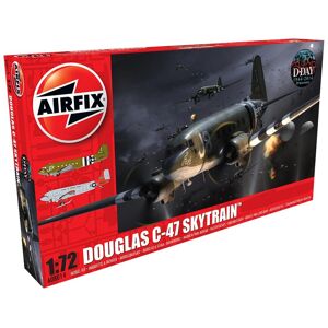 Airfix Douglas C-47a/d Skytrain 1:72 - Modelfly Byggesæt - Fly Modelbyggesæt