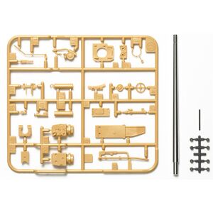 Tamiya Lang Metal Barrel - Tilbehør Tilbehør Til Byggesæt Modelbyggesæt