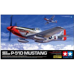 Tamiya P-51d Nordamerikansk Mustang 1:32 - Modelfly Byggesæt - Fly Modelbyggesæt