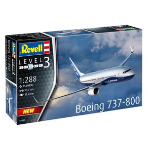 Revell Set Boeing 737-800 - 1:288 Modelfly Byggesæt - Fly Modelbyggesæt