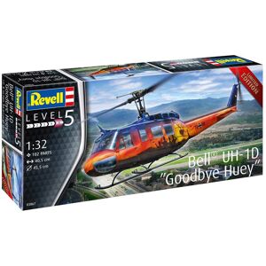 Revell Bell Uh-1d Goodbye Huey Modelhelikopter - 1:32 Byggesæt - Fly Modelbyggesæt