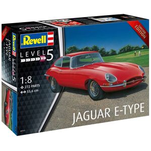 Revell Jaguar E-type 1:8 - Modelbil Byggesæt - Biler / Motorcykler Modelbyggesæt