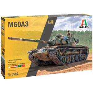 Italeri M60a3 - 1:35 Militær Køretøjer Modelbyggesæt