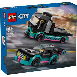 City 60406 - Racerbil Og Biltransporter Lego City