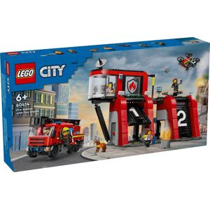 City 60414 - Brandstation Med Brandbil Lego City