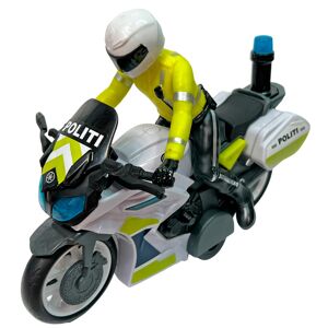 Legbilligt.dk Politi Motorcykel Med Lyd Og Lys Legetøjsbiler Og Maskiner