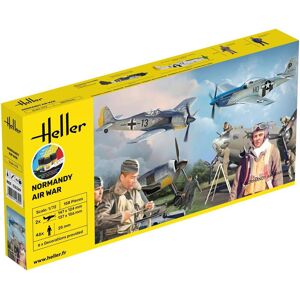 Heller Normandy Air War Modelfly Start Kit - 1:72 Byggesæt - Fly Modelbyggesæt