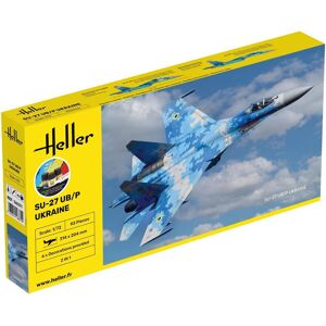 Heller Su-27 Ukraine Version Start Kit - 1:72 Byggesæt - Fly Modelbyggesæt