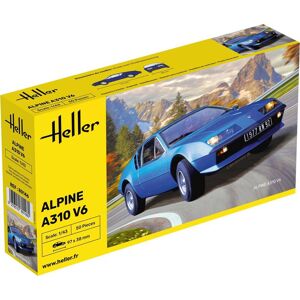 Heller Renault Alpine A310 Modelbil - 1:43 Byggesæt - Biler / Motorcykler Modelbyggesæt