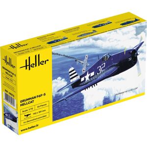 Heller Grumman F6f-5 Hellcat - 1:43 Byggesæt - Fly Modelbyggesæt