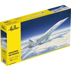 Heller Concorde Air France Modelfly - 1:125 Byggesæt - Fly Modelbyggesæt