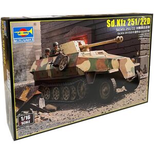 Trumpeter Tysk Sd.Kfz 251/22d Half Track - 1:16 Militær Køretøjer Modelbyggesæt