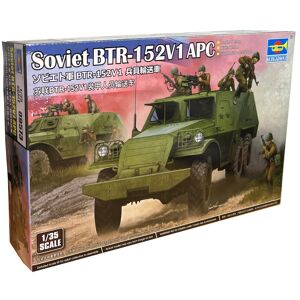 Trumpeter Russisk Btr-152v1 Apc - 1:35 Militær Køretøjer Modelbyggesæt