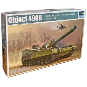 Trumpeter Russisk Object 490b Kampvogn - 1:35 Militær Køretøjer Modelbyggesæt