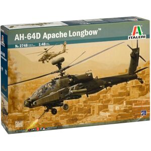 Italeri Ah-64d Apache Longbow - 1:48 Byggesæt - Fly Modelbyggesæt