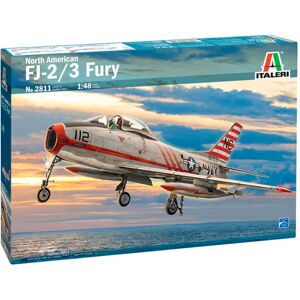 Italeri North American Fj-2/3 Fury - 1:48 Byggesæt - Fly Modelbyggesæt