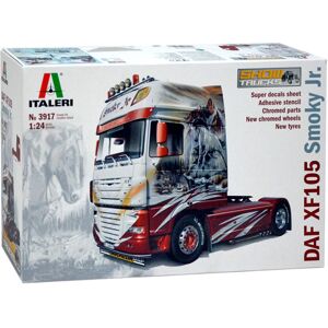 Italeri Daf Xf 105 Smoky Jr - 1:24 Lastbiler Og Trailere Modelbyggesæt