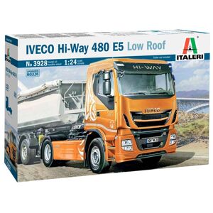 Italeri Iveco Hi-way 480 E5 Low Roof - 1:24 Lastbiler Og Trailere Modelbyggesæt