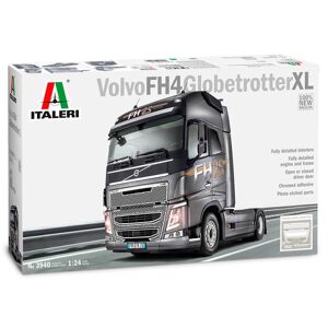 Italeri Volvo Fh4 Globetrotter Xl - 1:24 Lastbiler Og Trailere Modelbyggesæt