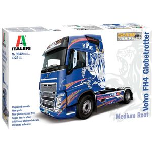 Italeri Volvo Fh4 Globetrotter - 1:24 Lastbiler Og Trailere Modelbyggesæt