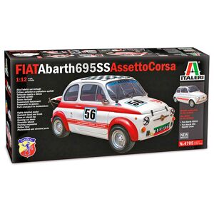 Italeri Fiat Abarth 695ss / Assetto Corsa Byggesæt - Biler / Motorcykler Modelbyggesæt