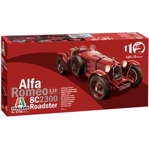 Italeri Alfa Romeo 8c 2300 Roadster - 1:12 Byggesæt - Biler / Motorcykler Modelbyggesæt