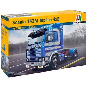 Italeri Scania 143m Topline 4x2 - 1:24 Lastbiler Og Trailere Modelbyggesæt