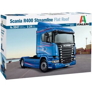 Italeri Scania R400 Stramline Flat Roof - 1:24 Lastbiler Og Trailere Modelbyggesæt