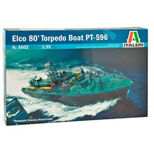 Italeri Elvo 80´ Pt - 596 Torpedobåd - 1:35 Byggesæt - Skibe Modelbyggesæt